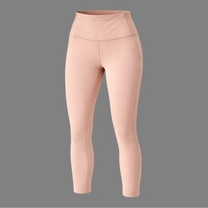 TNA Aritzia Pink Leggings With Mesh
